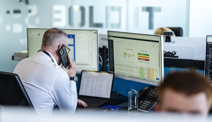 Work place receiving business it services in Auckland